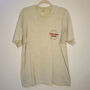 Vintage 90's Men's XL Rollins Band Search & Destroy Graphic Band T-Shirt DAMAGED